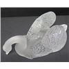 Image 2 : Lalique France Frosted Swan (neck down) - 13.5" L, 7"H