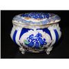 Image 8 : Rosenthal Glazed Painted Porcelain Bowl w/ Lid (chipped on rim of lid)