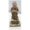 Image 2 : Vintage Decorative Figurines: Horse & Bust, Wooden Figure on Stand