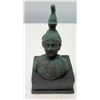 Image 8 : Vintage Decorative Figurines: Horse & Bust, Wooden Figure on Stand