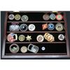 Image 1 : Qty 21 Misc. U.S. Armed Forces, Jim Nabors & Commemorative Metals/Badges