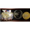 Image 8 : Qty 21 Misc. U.S. Armed Forces, Jim Nabors & Commemorative Metals/Badges
