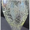 Image 8 : Pair of Tapered Glass Candleholders 18" H