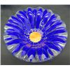 Image 2 : Qty 3 Decoratve Cobalt Blue Sydenstricker Glass Bowls