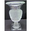Image 2 : Lalique France Versailles Grapevines Vase 14" H