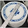Image 38 : Large Set of Italian Blue & White China: Serveware, Dishware, Tureen, Tea/Coffee Serveware