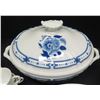 Image 9 : Large Set of Italian Blue & White China: Serveware, Dishware, Tureen, Tea/Coffee Serveware
