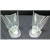 Image 1 : Pair of Lalique (France) Frosted Doves, Approx. 6"H