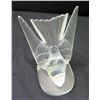 Image 3 : Pair of Lalique (France) Frosted Doves, Approx. 6"H