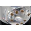 Image 8 : Pair of Lalique (France) Frosted Abstract Sylvie Bird Flower Vase, Approx. 8.5"H