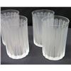 Image 3 : Qty 9 Lalique Frosted Beverage Glasses, Approx. 5" H