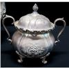 Image 2 : Serving Set: Creamer, Sugar Bowls,Teapot, Coffee Pot (Marked 'Webster Wilcox International Silver Co