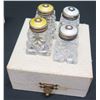Image 2 : Qty 2 Lidded Pan Servers, Salt & Pepper Shakers (Norway)
