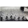 Image 1 : Qty 27 Stemmed Beverage Glasses
