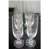 Image 1 : Qty 7 Champagne Glasses