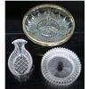 Image 1 : Qty 3 Crystal Candy Dishes