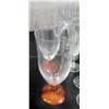 Image 2 : Misc. Stemmed Beverage Glasses (2 w/ Koa Wood Base from Martin & MacArthur)