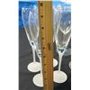 Image 2 : Qty 5 Champage Flutes, 2 Wine Glasses