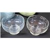 Image 2 : Glass Dinner & Salad Plates, Footed Glass Bowls