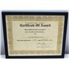 Image 1 : 1978 Award Certificate to Jim Nabors from Sylacauga High School (Alabama)
