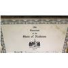 Image 2 : Framed 1964 Jim Nabors 'Honorary Colonel'  Alabama Commission