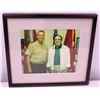 Image 1 : Photograph of Jim Nabors & USMC Uniformed Personnel