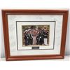 Image 1 : Framed Jim Nabors USMC Gratitude Photograph w/ Multiple Signatures, USPACOM 2007