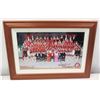 Image 1 : Framed Photograph Historic Hawaii Theater "Friends and Nabors" Christmas 2006