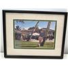 Image 1 : Framed Photograph of Jim Nabors at Diamond Head Home, 1993