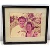 Image 1 : Framed Photograph of Jim Nabors & Female Friend