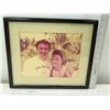 Image 3 : Framed Photograph of Jim Nabors & Female Friend