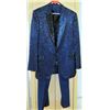 Image 1 : Blue Beaded Suit Jacket, Stage Costume Worn by Jim Nabors