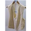 Image 1 : Ivory Beaded Vest, Stage Costume Worn by Jim Nabors