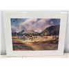 Image 1 : Framed Signed Art, Flathead Valley Community College, (Ltd. Ed. 25 of 1000), Artist Marsha Davis
