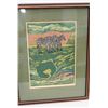 Image 2 : Framed Signed Art, Zebras, 1969 (Ltd. Ed. 143 of 200)
