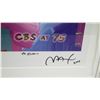 Image 2 : Framed 'CBS at 75' Print, Original Signature, Signed "Max 2003" (To Jim) - 75th Anniversary Event At