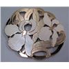 Image 2 : Round Marble Base/Stand (12" Dia.) & W.M. Rogers Iris Trivet