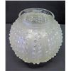 Image 2 : Lalique Frosted Rounded Vase, 7" H