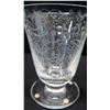 Image 3 : Baccarat Tapered Footed Crystal Vase, Approx. 5.5" Dia., 7" H