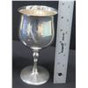 Image 8 : 2 Stemmed Wine Goblets, Marked 'Reed & Barton Sterling X115' Monogrammed 'N'