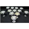 Image 2 : Qty 12 Stemmed Bowls, Italy, Marking on Bottom