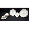 Image 1 : Royal Copenhagen Flora Danica  7-Pc Set: Dinner, Salad, Bread-and-Butter Plates, Soup Cup, Teacup & 