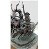 Image 2 : Large Frederic Remington Bronze Sculpture "Coming Through the Rye" 30"W x 20"D x 28"H