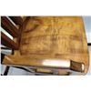 Image 37 : Pair of Koa Wood Swivel Bar-Height Chairs, 42" Back Ht., 21"W
