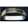 Image 2 : Bracelet w/ Black & White Photo, Engraved 'Happiness Always Jim'