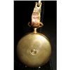 Image 5 : 18K Gold Pocket Watch w/ Marking 'Remontoir Ancre Ligne Droite 17 Rubis'