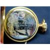 Image 7 : 18K Gold Pocket Watch w/ Marking 'Remontoir Ancre Ligne Droite 17 Rubis'