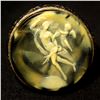 Image 2 : Pair of Cuff Links, Woman and Cherub in Relief