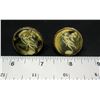 Image 5 : Pair of Cuff Links, Woman and Cherub in Relief