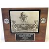Image 1 : Indianapolis 500 Motor Speedway Award Plaque Presented to Jim Nabors, 2014